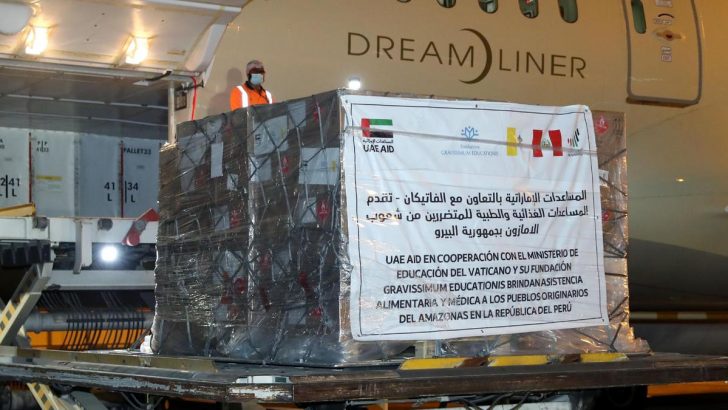 UAE sends aid to Peru as part of Catholic-Muslim cooperation