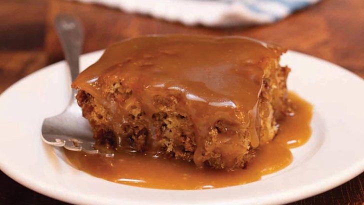 Super sumptuous spiced sticky coffee pudding