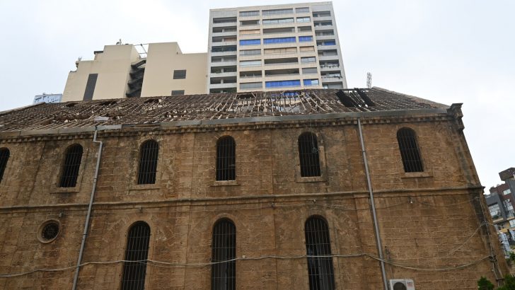 Reconstruction of blast-damaged Beirut church brings hope