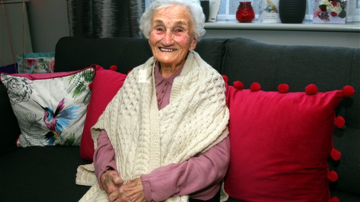 ‘Couldn’t have got through hard times without God,’ says Irish centenarian