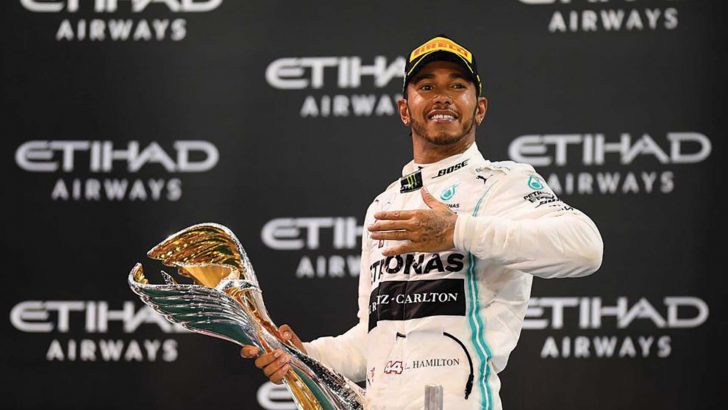 ‘Sir’ Lewis Hamilton insists God is at the wheel