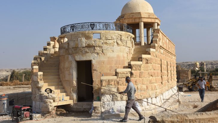 Bullet-ridden chapel on River Jordan holds first Mass since Six-Day War