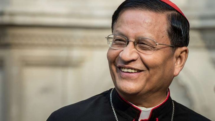 Myanmar cardinal appeals for no bloodshed, return to democracy