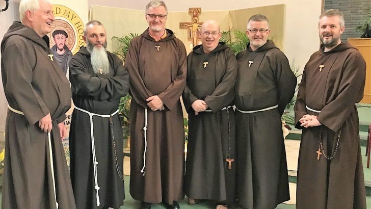 Historic moment as GB Capuchin’s become delegation of Irish Province