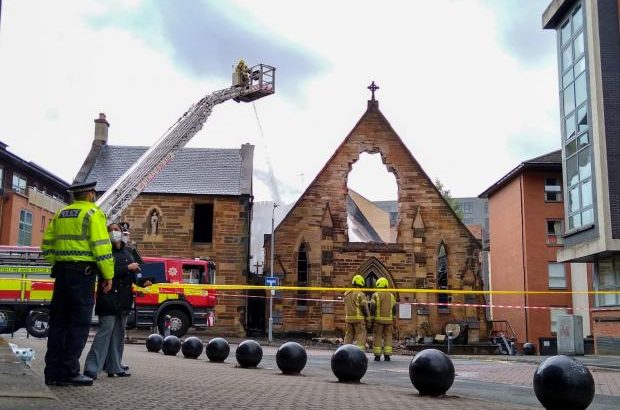 Glasgow church fire a ‘heavy blow’ for local community