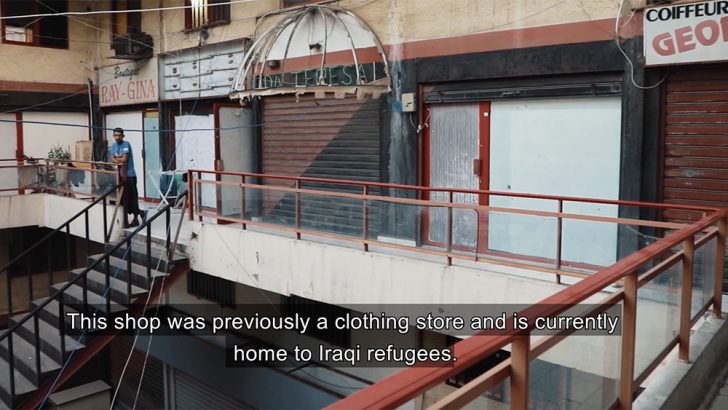 Christian refugees in Lebanon live in abandoned mall amid economic crisis