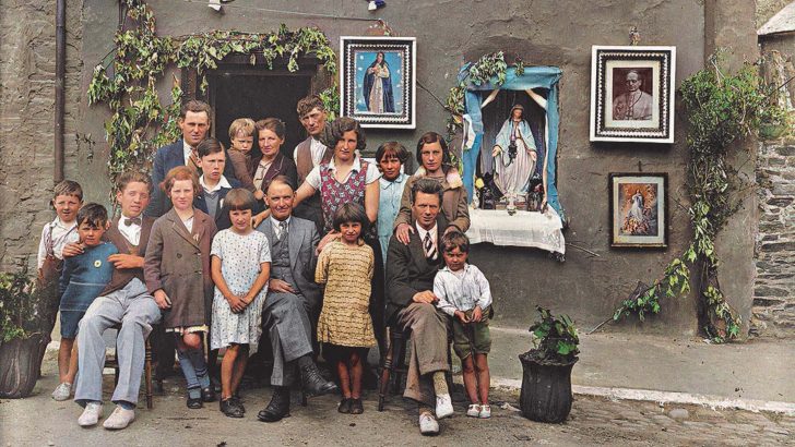 Historic Irish scenes and people in their ‘true colours’