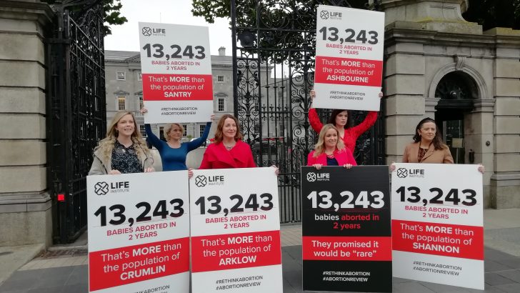 Abortion law rethink needed after broken promises, says Life Institute