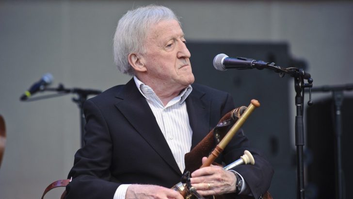 Musician and frequent worshipper Paddy Moloney (83) remembered