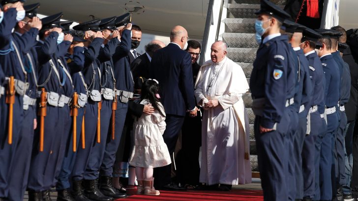 Pope in Cyprus and Greece