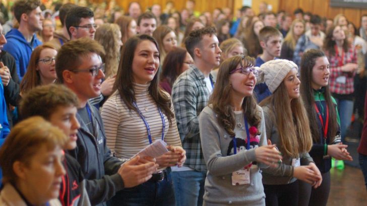 ‘Tell your friends you’ll meet them at Mass’