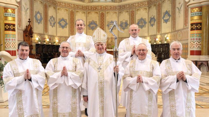 Down and Connor ordains six new permanent deacons