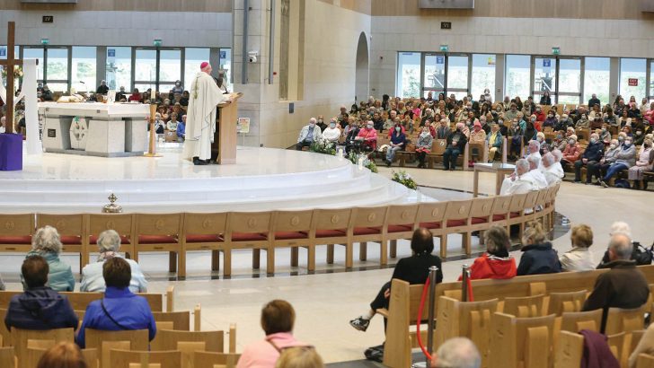 Dublin diocese’s pilgrims return to Knock after three years