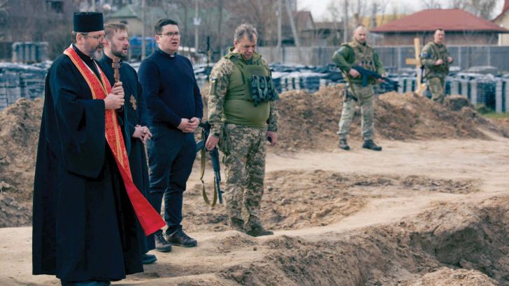 Ukrainian prelate says blood of dead ‘calls to heaven’