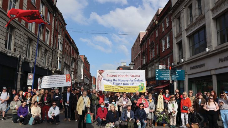 More than 500 public rosary rallies held across Ireland