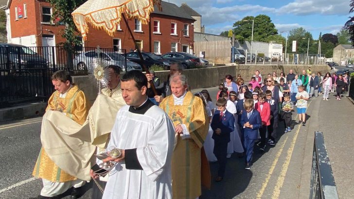 ‘Great joy’ for the Faithful as Corpus Christi processions return