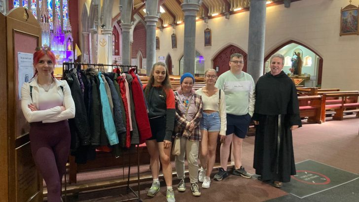 Augustinian church partners with Drogheda Youthreach to assist the homeless