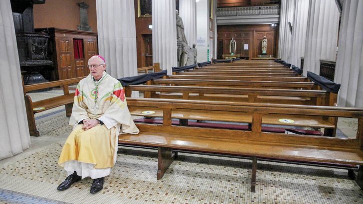 Exhausted priests are caught between a rock and a hard place