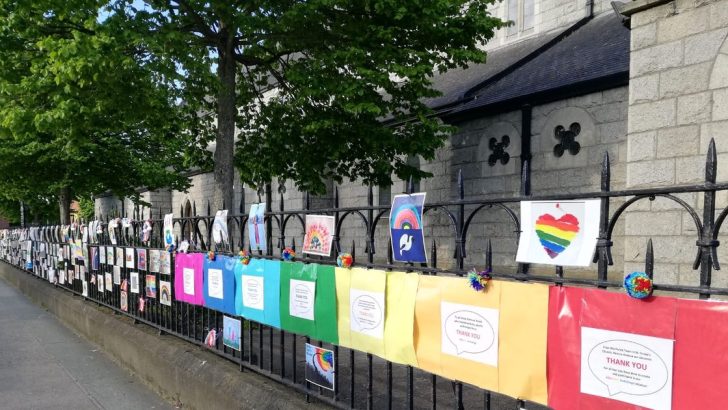 Dublin parish apologises for flying Pride flag