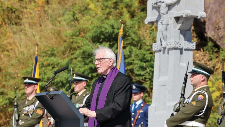 Michael Collins’ Catholic Faith shaped his vision of Ireland’s future says relative