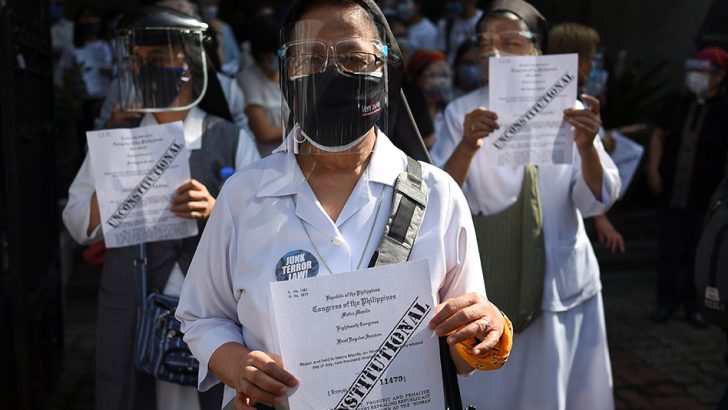 Nuns in Philippines call terrorism financing charges ‘preposterous’