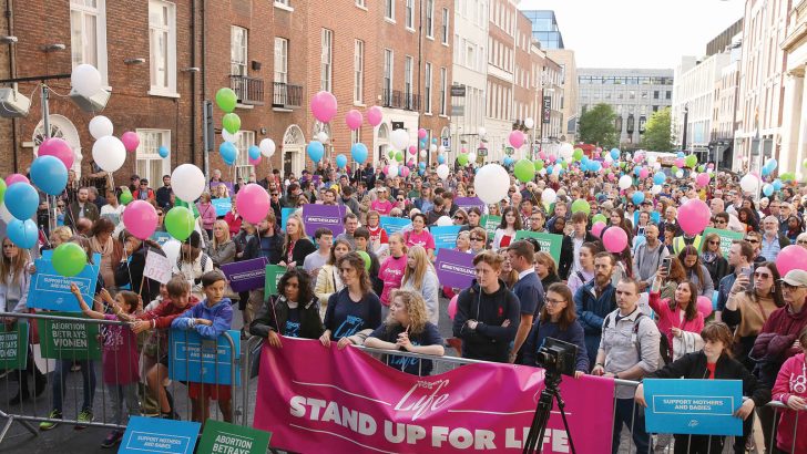 Thousands march for life demanding ‘positive’ abortion alternatives