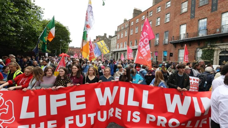 Keep up the pressure’ at the Dublin March for Life