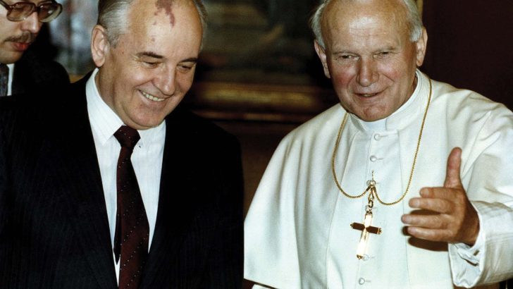 Gorbachev’s legacy inevitably bound to that of Pope John Paul II