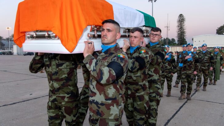 Bishops praise bravery of Irish peacekeeper killed in Lebanon