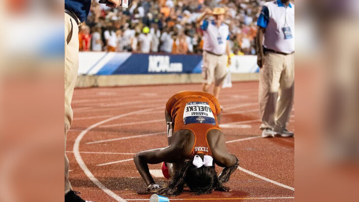 Irish runner grateful to God after record win