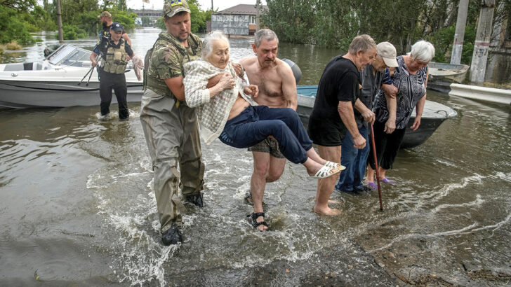 Dam destruction a ‘diabolical act’ in Ukraine war