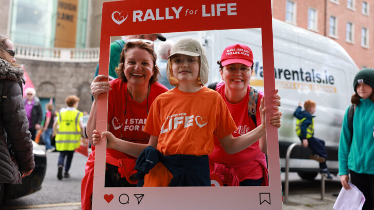 Thousands take to streets of Dublin for large pro-life rally