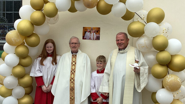 Golden jubilee celebrations for committed priest