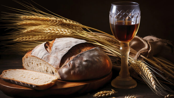 Bread and wine