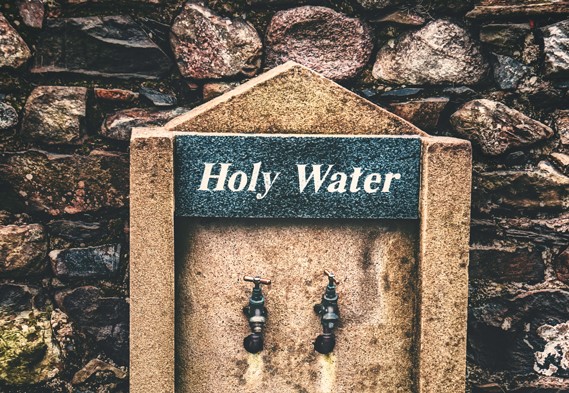 What battles are we losing when the holy water fonts are dry?