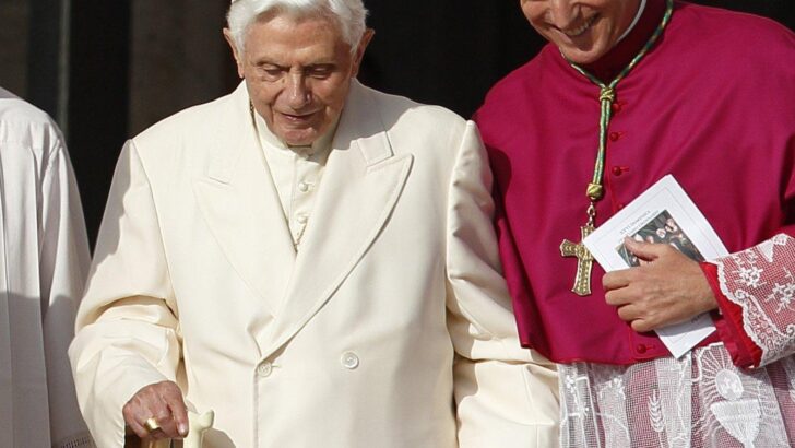 Archbishop Gaenswein says he is still suffering from the death of Pope Benedict XVI