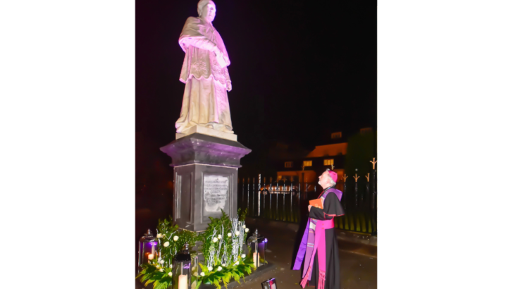 Decapitated statue of Tipperary prelate restored