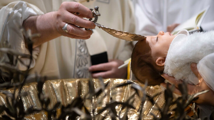 Don’t wait too long to baptise your baby