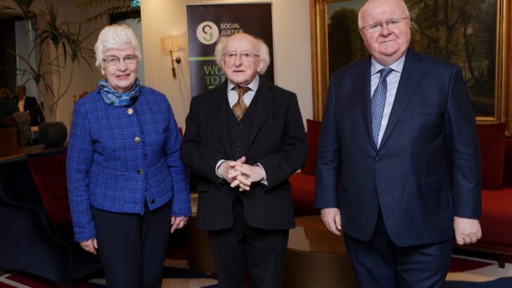 President praises social justice pioneers Fr Healy and Sr Reynolds