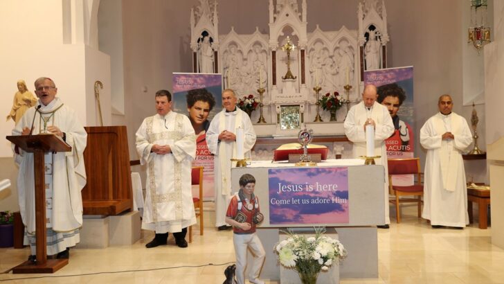 Thousands descend on Co. Down for Carlo Acustis’ relics