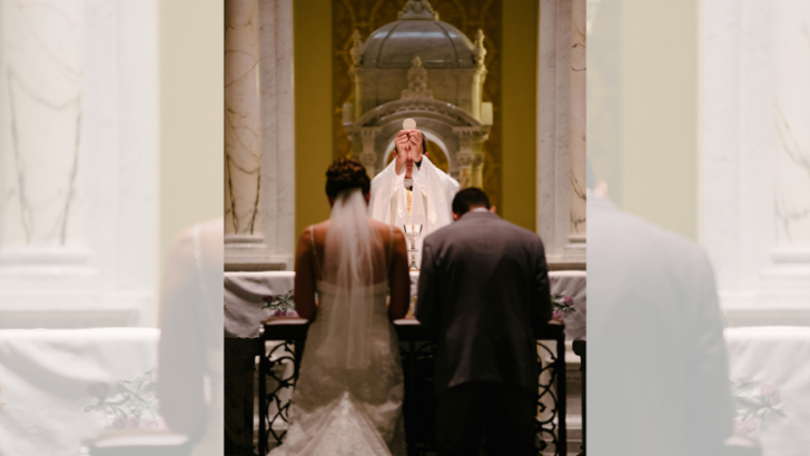 When does a marriage ‘lack proper form’ in canon law, and can a lay person perform intinction themselves?