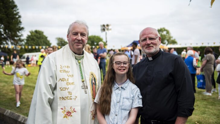 Sun-kissed fun in Loughgilly Parish