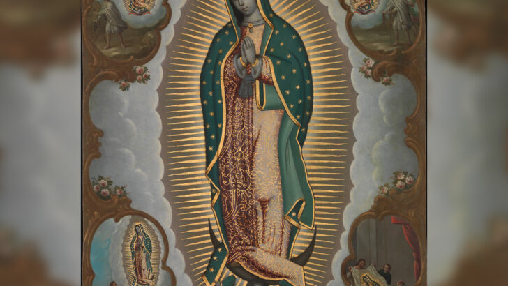 St Juan Diego and The Virgin of Guadalupe’s miracle