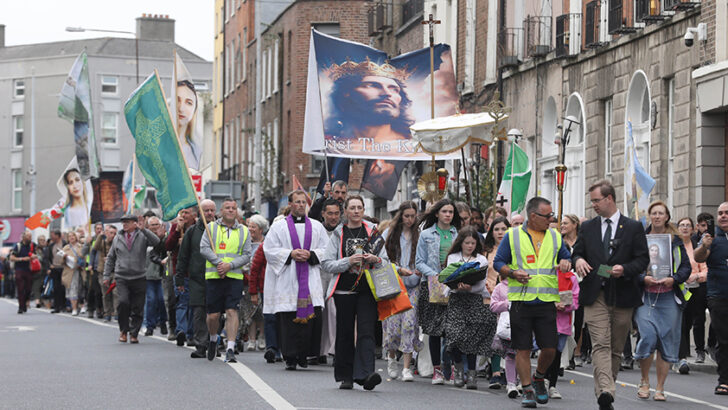 Eucharistic procession reminds us of Ireland’s Catholic identity