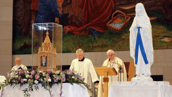 St Bernadette’s relics gather thousands of faithful