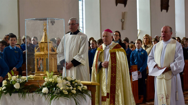 St Bernadette’s relics tour continues