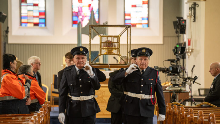 Co. Cavan’s saints visit home