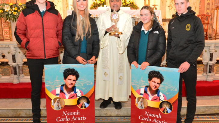 Blessed Carlo connects with young and old in Kerry