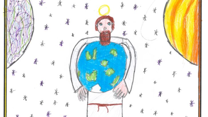 Derry Children draw God