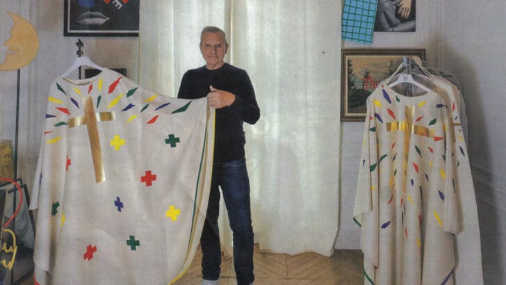 Dressed for the occasion in high style: creating the vestments for the renovated Notre Dame